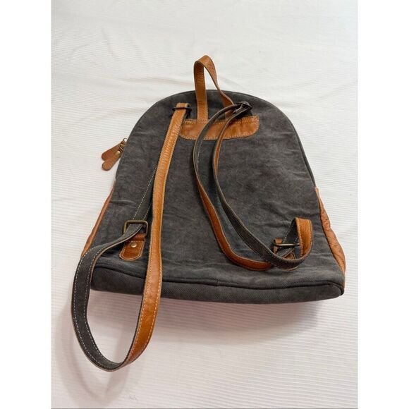 Myra Bag Hair On Cowhide Leather Western Southwest Boho Star Backpack Canvas main image 5